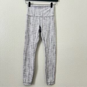 Lululemon Wunder Under High-Rise Tight 25" *Luxtreme
Gray Abstract Check Print